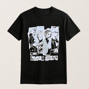 Richard Black Stones Graphic Band T-Shirt Vintage Rock Tee